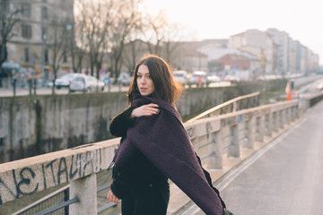 Fototapeta premium young beautiful woman