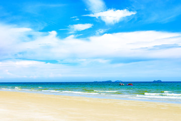 beach and tropical sea