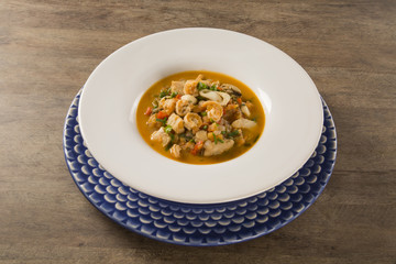 Seafood. Prepared Shellfish. Mediterranean.