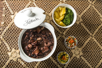 Brazilian Feijoada Food.