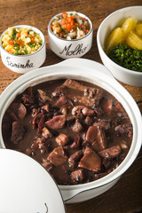 Brazilian Feijoada Food.