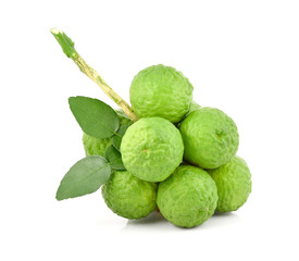 Bergamot isolated on white background