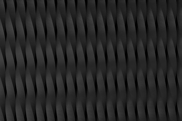 Background  line black color pattern abstract concept  3D rendering.