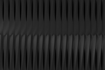 Background  line black color pattern abstract concept  3D rendering.