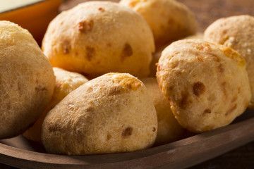 Cheese bread. Traditional brazilian food