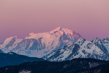 Panele Szklane  Mont Blanc