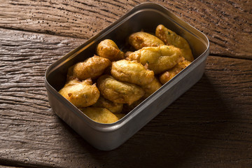 cassava snacks fried