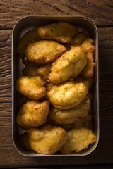 cassava snacks fried