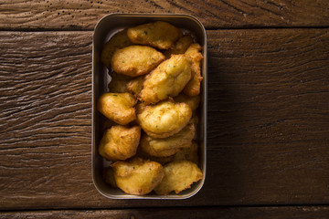 cassava snacks fried