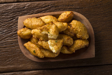 cassava snacks fried