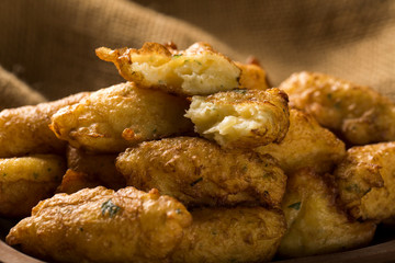cassava snacks fried