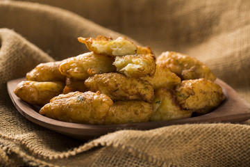 cassava snacks fried