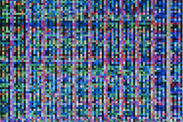 Digitale Stoerung / Abstrakter Hintergrund einer digitalen Stoerung.