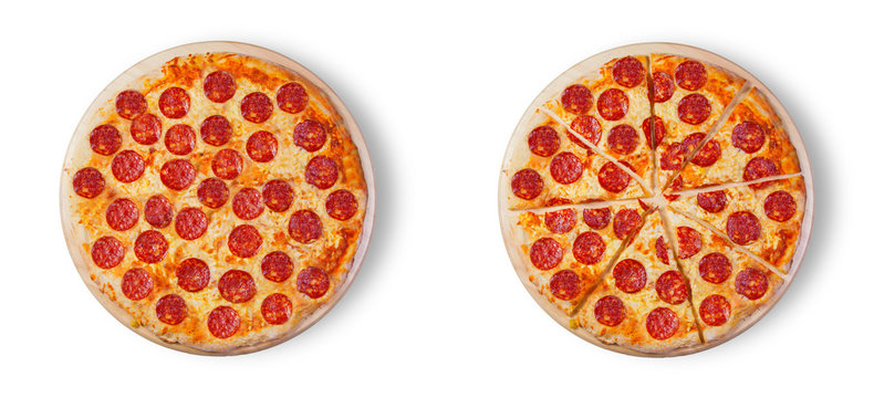 Pizza pepperoni. This picture is perfect for you to design your restaurant menus. Visit my page. You will be able to find an image for every pizza sold in your cafe or restaurant. 