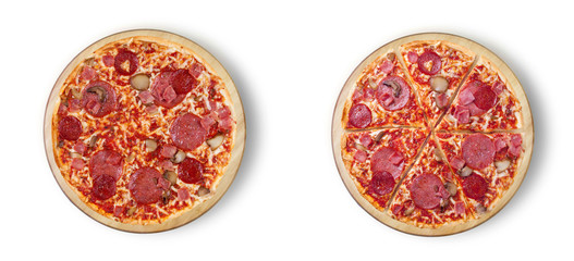 Pizza pepperoni. This picture is perfect for you to design your restaurant menus. Visit my page. You will be able to find an image for every pizza sold in your cafe or restaurant. 