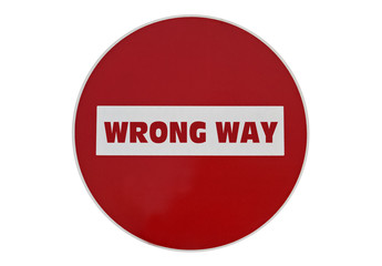 Text Wrong Way