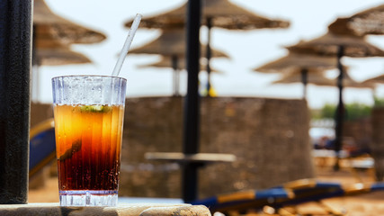 Drink am Strand