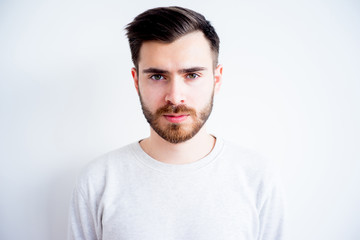 Fototapeta premium Man face expressions