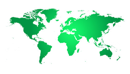 Fototapeta na wymiar Colorful political world map. World Map Vector template for website, infographics, design. Flat earth world map illustration.
