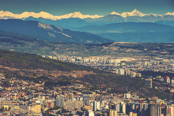 View of the city of Tbilisi