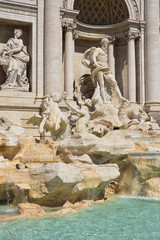 Fototapeta na wymiar Fontana di Trevi - Trevibrunnen | Rom