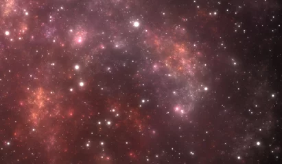 Weltraumhintergrund mit Nebel und Sternen © Peter Jurik
