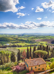 Golf Course, Tuscany, Castelfalfi © Vollverglasung