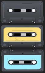 Retro audio cassette