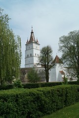 Naklejka premium The fortified church of Harman (the 13th century), Brasov,Transylvania, Romania 