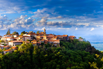 Sighnaghi or Signagi city in Georgia
