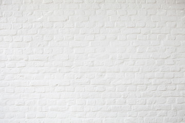 Background of white bricks, white plastered wall, white brickwall surface