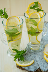 fresh mojito cocktail