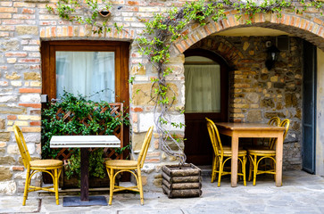 sidewalk restaurant