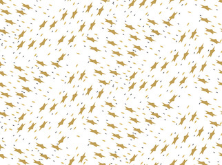 Abstract pattern, background with stars, on white background