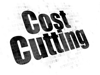 Business concept: Cost Cutting on Digital background