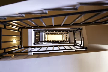 Cercles muraux Escaliers Escaliers intérieurs d& 39 architecture