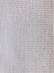 Plain white old textile background
