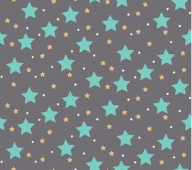 Abstract pattern, stars background, seamless