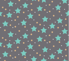 Abstract pattern, stars background, seamless