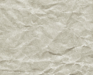 Creased recycled paper texture background