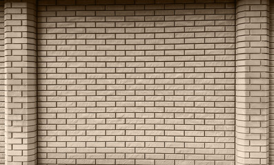 Bricks wall, fence. Decorative blocks background