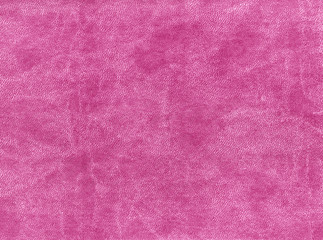 pink color artificial leather texture.