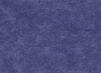Blue color artificial leather pattern.