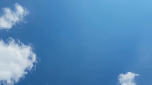 Sky with clouds timelapse 