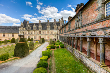 Fototapeta na wymiar Château de Châteaubriant, France 
