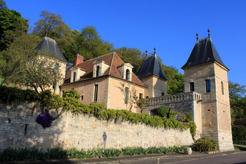 Fototapeta na wymiar Médan - Château