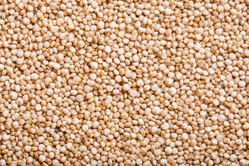 Pile of quinoa grain