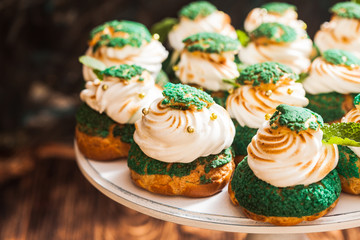 Sweet choux pastry 