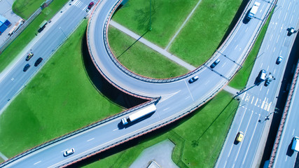 Highway from the air