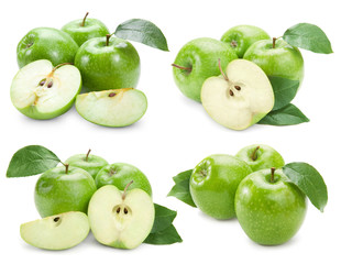 apple fruits with leaf